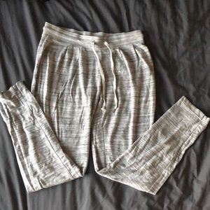 Gray soft sweatpants